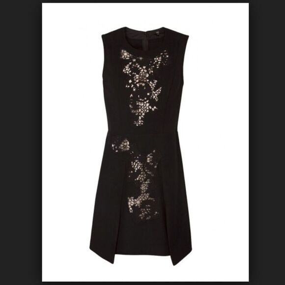 💛 EUC Tibi Crochet Embroidered A-Line Dress - Picture 2 of 7